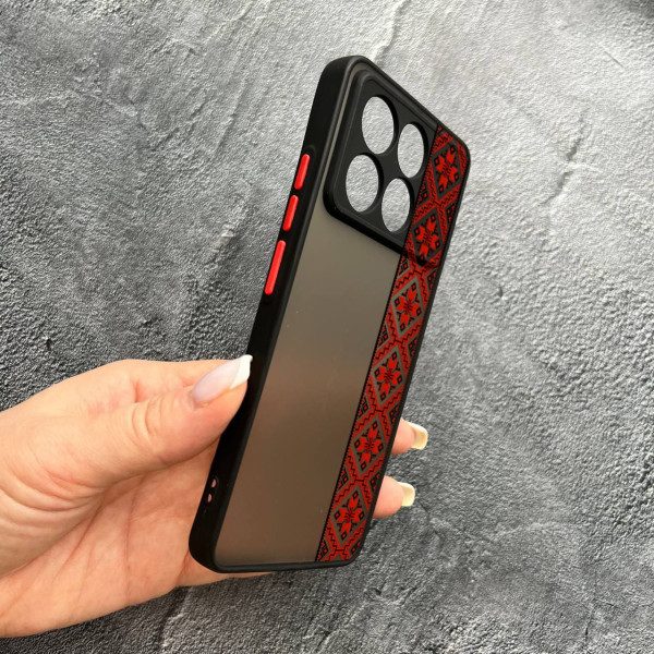 Чохол для Xiaomi Poco F6 Pro з захистом камери з вишиванкою Київщина