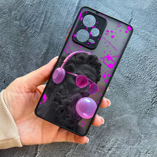 Чехол для Xiaomi Poco X5 с защитой камеры с греческой скульптурой Давид