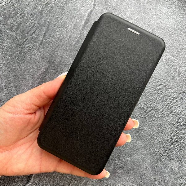 Чехол-книга для Xiaomi Redmi Note 9s / Note 9 Pro / Note 9 Pro Max черная