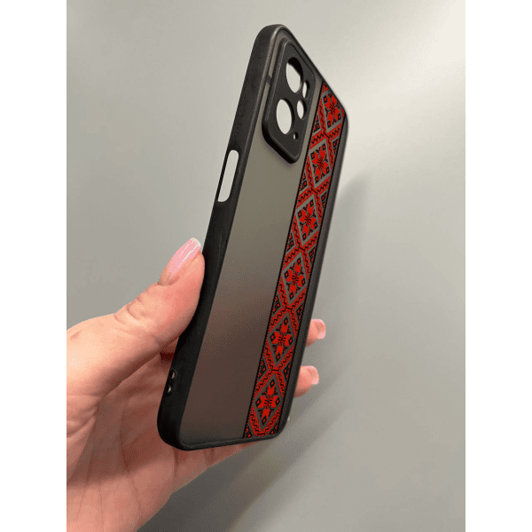 Чехол для Oppo A76 / A96 с защитой камеры с вышиванкой Киевщина