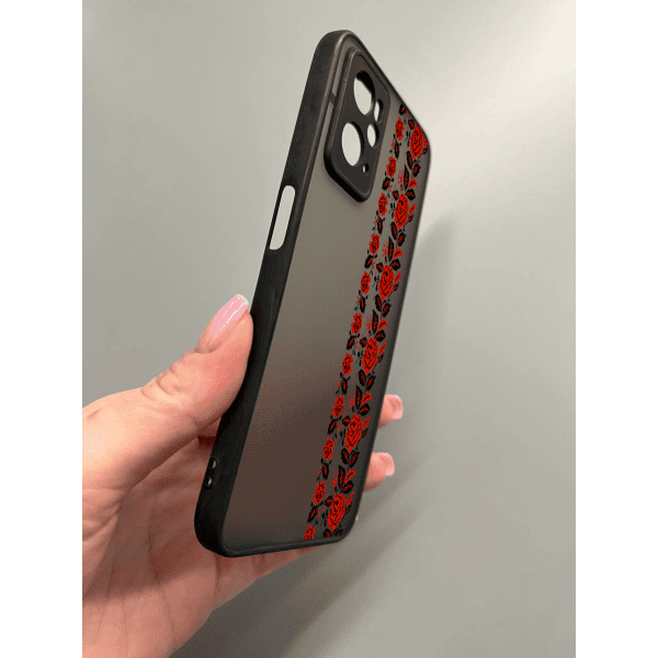 Чехол для Oppo A76 / A96 с защитой камеры с вышиванкой Донеччина