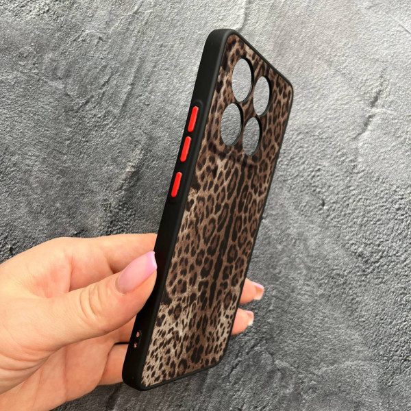 Чехол для Xiaomi 14T Pro с защитой камеры с леопардом классическим