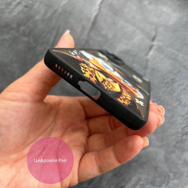 Чехол для Xiaomi Redmi Note 11 / Note 11s с защитой камеры с Дональдом Даком