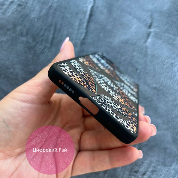 Чехол для Xiaomi Redmi Note 11 / Note 11s с защитой камеры с леопардовыми губами