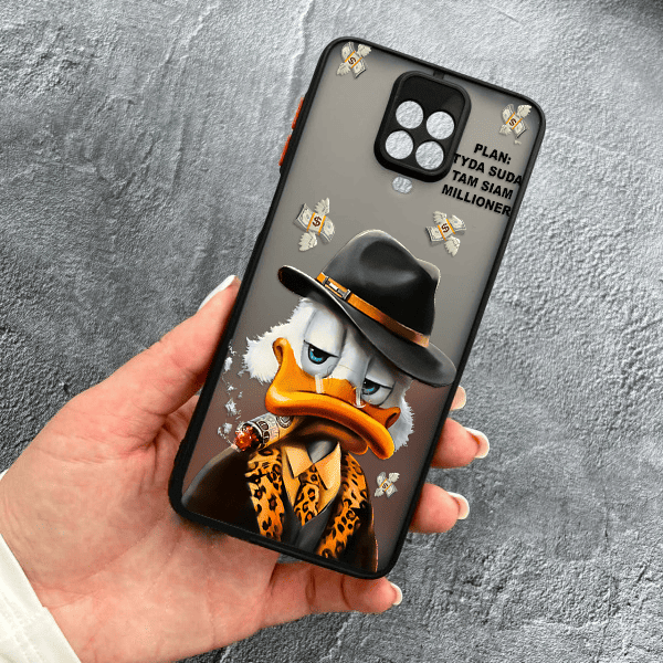 Чохол для Xiaomi Redmi Note 9s / Note 9 Pro / Note 9 Pro Max з захистом камери з Дональдом Даком
