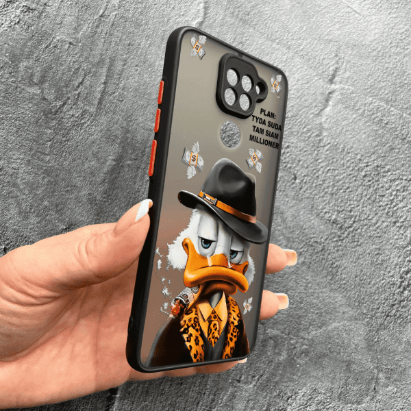 Чохол для Xiaomi Redmi Note 9 / Redmi 10X з захистом камери з Дональдом Даком
