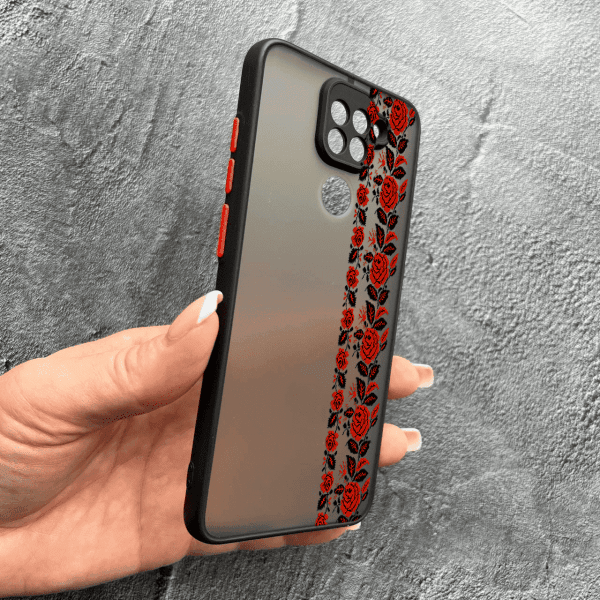Чохол для Xiaomi Redmi Note 9 / Redmi 10X з захистом камери з вишиванкою Донеччина