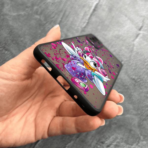 Чехол для Samsung Galaxy M13 детский с защитой камеры с Дейзи