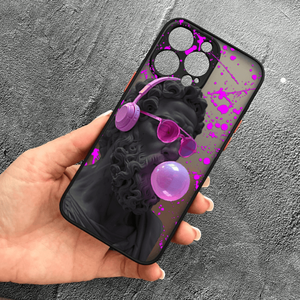 Чохол для iPhone 12 Pro Max з захистом камери з грецькою скульптурою Давид