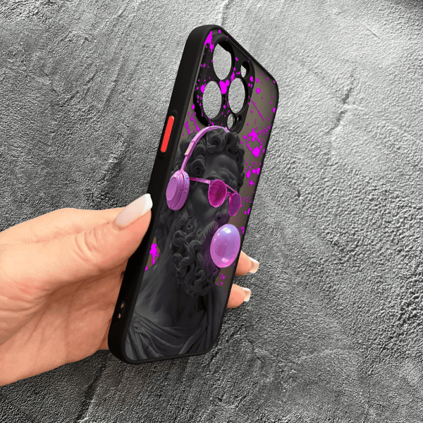 Чохол для iPhone 12 Pro Max з захистом камери з грецькою скульптурою Давид