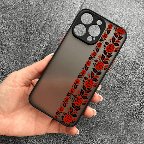Чохол для iPhone 12 Pro Max з захистом камери з вишиванкою Донеччина