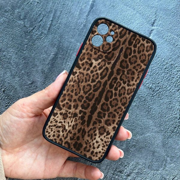 Чохол для iPhone 12 mini з захистом камери з леопардом класичним