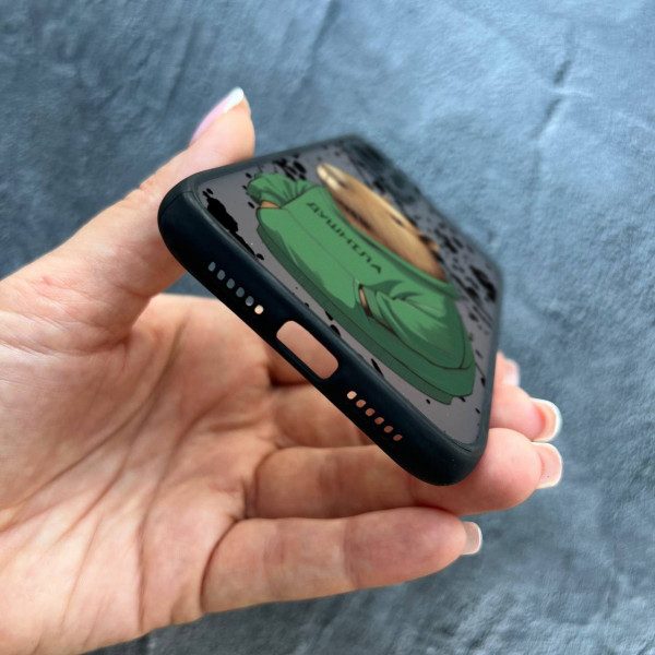 Чехол для iPhone 12 с защитой камеры с капибарой