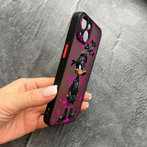 Чехол для iPhone 15 Plus с защитой камеры с Мистер Даком