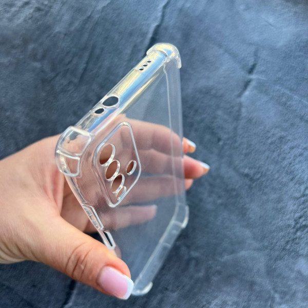 Чехол для Xiaomi Redmi 9T с защитой камеры противоударный прозрачный силиконовый чехол без дизайна