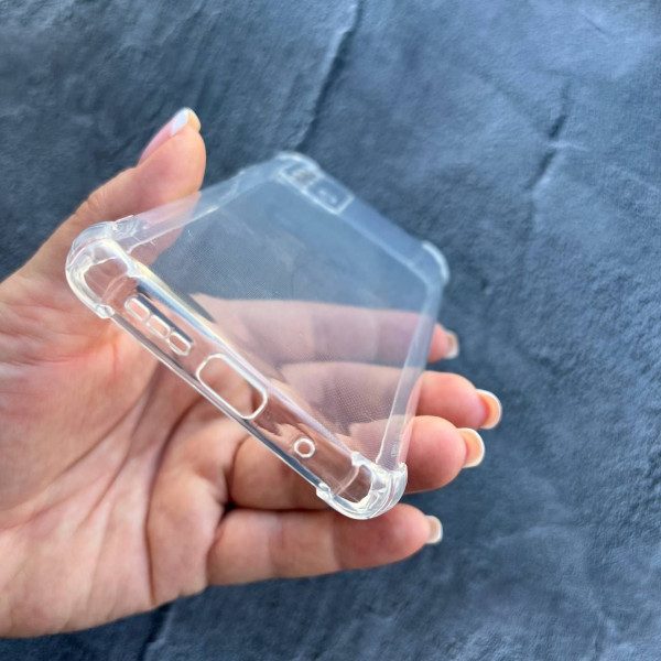 Чехол для Xiaomi Redmi 9T с защитой камеры противоударный прозрачный силиконовый чехол без дизайна