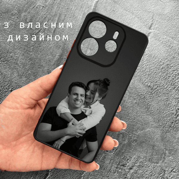 Чохол для Xiaomi Redmi Note 14 4G з захистом камери зі своїм принтом