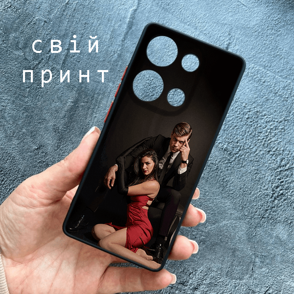 Чохол для Xiaomi Redmi Note 13 Pro 4G / Poco M6 Pro 4G / Xiaomi Redmi Note 14S з захистом камери зі своїм принтом