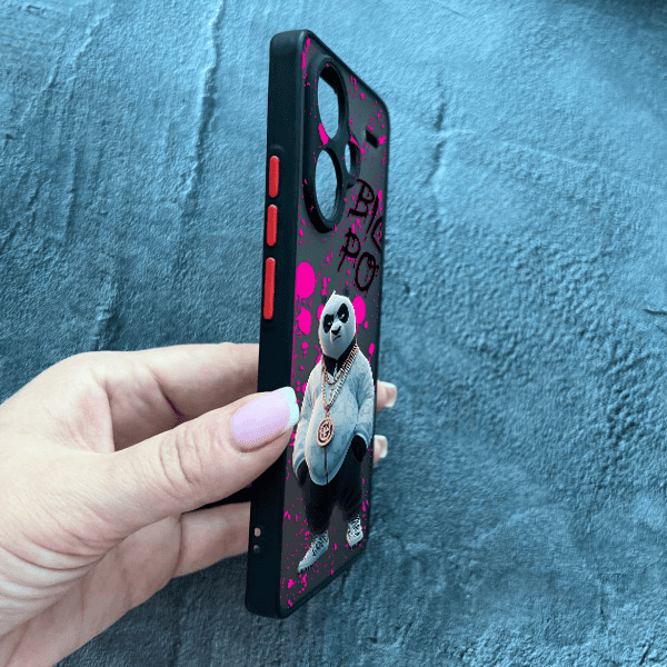 Чохол для Xiaomi Redmi Note 13 Pro Plus з захистом камери з панадою Кунг-Фу Big Po