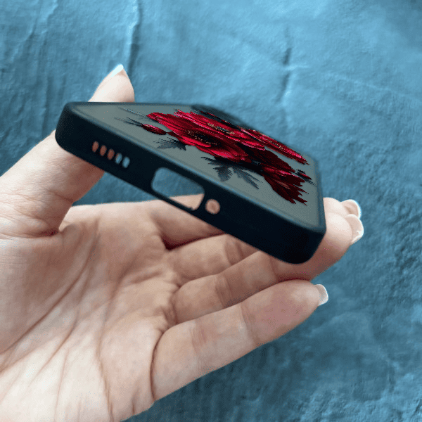 Чехол для Xiaomi Redmi Note 13 Pro Plus с защитой камеры с цветами герберы