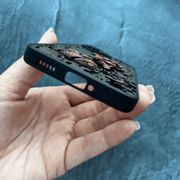 Чeхол для Xiaomi Redmi Note 13 Pro Plus с защитой камеры с мишкой Тедди