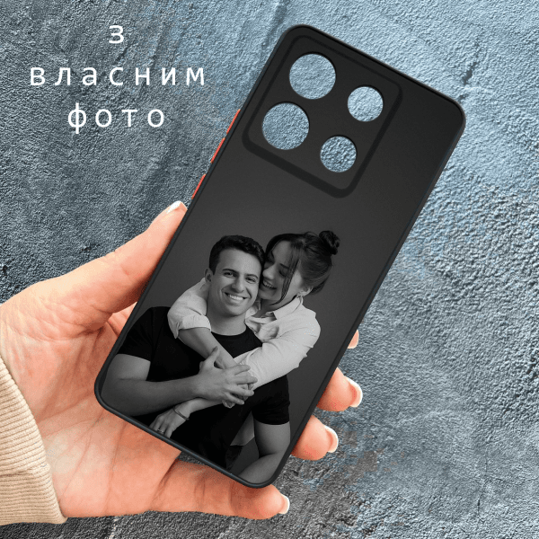 Чохол для Xiaomi Redmi Note 13 Pro 5G / Xiaomi Poco X6 5G з захистом камери зі своїм принтом