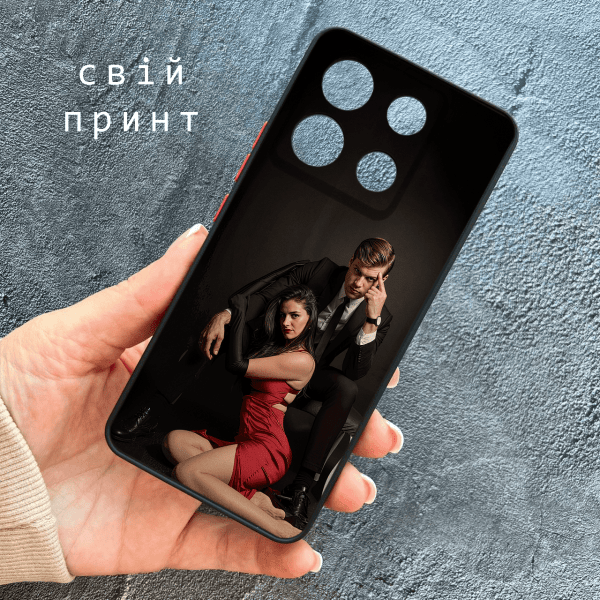 Чохол для Xiaomi Redmi Note 13 Pro 5G / Xiaomi Poco X6 5G з захистом камери зі своїм принтом