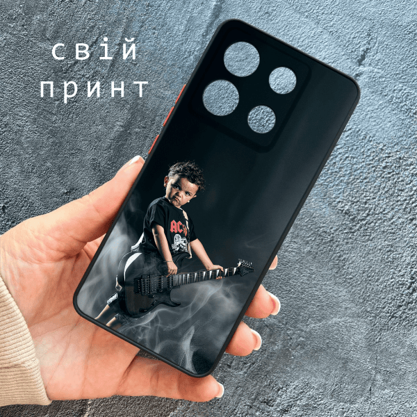 Чохол для Xiaomi Redmi Note 13 Pro 5G / Xiaomi Poco X6 5G з захистом камери зі своїм принтом