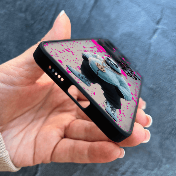 Чехол для Xiaomi Redmi Note 13 Pro 5G / Xiaomi Poco X6 5G с защитой камеры с панадой Кунг-Фу Big Po