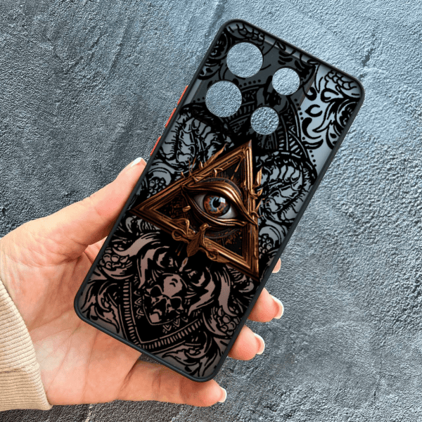 Чохол для Xiaomi Redmi Note 13 Pro 5G / Xiaomi Poco X6 5G з захистом камери з масонським оком