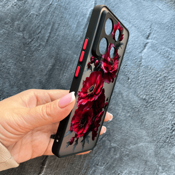 Чохол для Xiaomi Redmi Note 13 Pro 5G / Xiaomi Poco X6 5G з захистом камери з квітами гербери