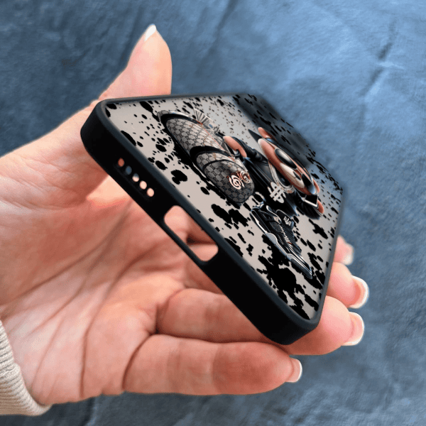Чeхол для Xiaomi Redmi Note 13 Pro 5G / Xiaomi Poco X6 5G с защитой камеры с мишкой Тедди