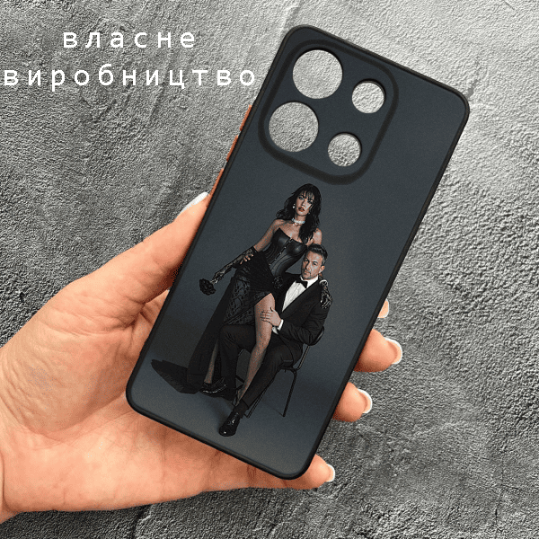 Чехол для Xiaomi Redmi Note 13 4G с защитой камеры со своим принтом