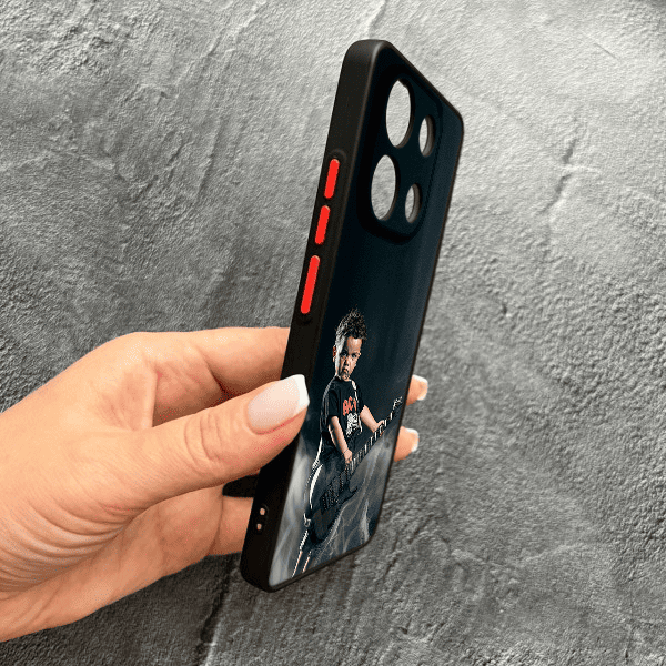 Чохол для Xiaomi Redmi Note 13 4G з захистом камери зі своїм принтом
