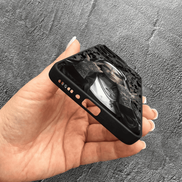 Чехол для Xiaomi Redmi Note 13 4G с защитой камеры с девочкой монахиней