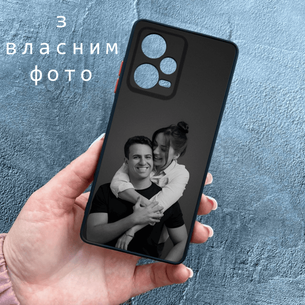 Чохол для Xiaomi Redmi Note 12 Pro 5G з захистом камери зі своїм принтом