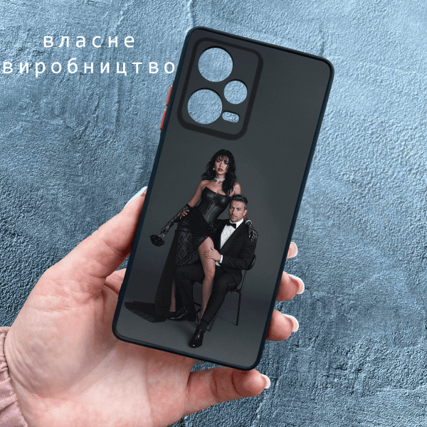 Чехол для Xiaomi Redmi Note 12 Pro 5G с защитой камеры со своим принтом