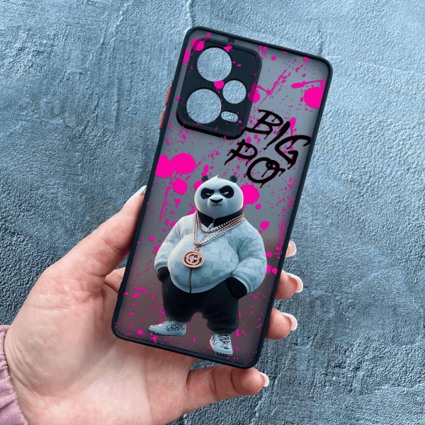 Чохол для Xiaomi Redmi Note 12 Pro 5G з захистом камери з панадою Кунг-Фу Big Po