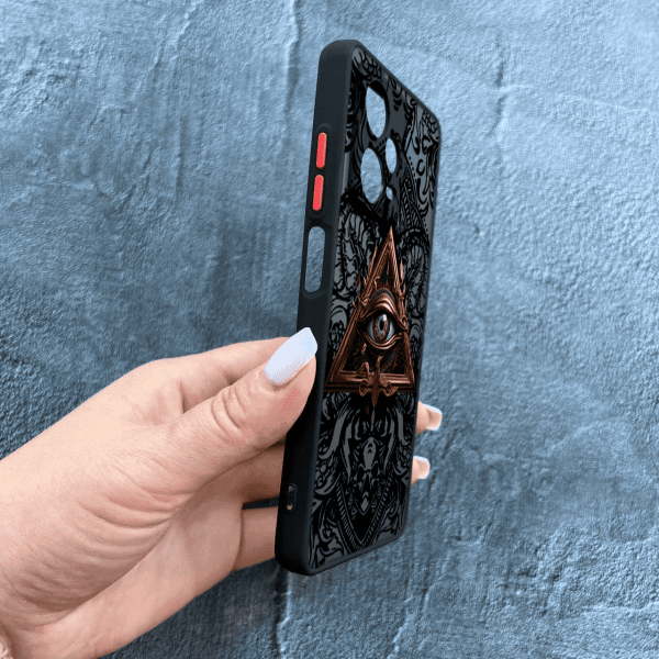 Чохол для Xiaomi Redmi Note 12 Pro Plus з захистом камери з масонським оком