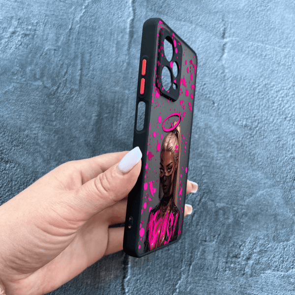 Чохол для Xiaomi Redmi Note 12 Pro Plus з захистом камери з дівчинкою бунтаркою