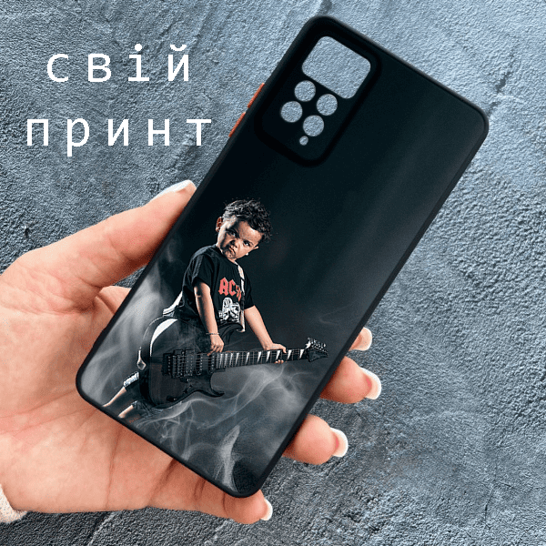 Чохол для Xiaomi Redmi Note 11 Pro / Redmi Note 12 Pro 4G з захистом камери зі своїм принтом
