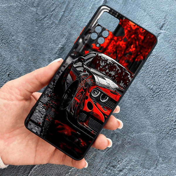 Чохол для Xiaomi Redmi Note 11 Pro / Redmi Note 12 Pro 4G з захистом камери з принтом машини