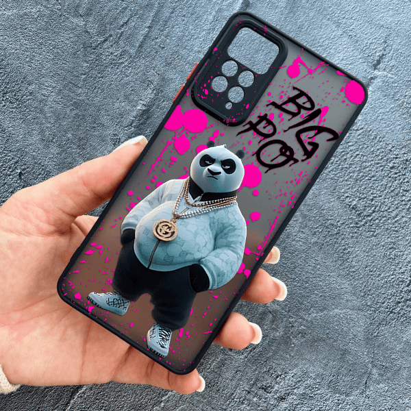 Чохол для Xiaomi Redmi Note 11 Pro / Redmi Note 12 Pro 4G з захистом камери з панадою Кунг-Фу Big Po