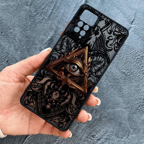 Чохол для Xiaomi Redmi Note 11 Pro / Redmi Note 12 Pro 4G з захистом камери з масонським оком