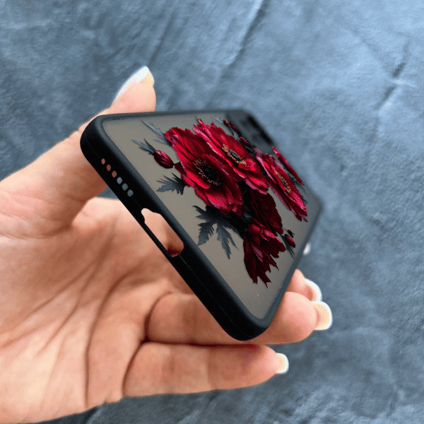 Чехол для Xiaomi Redmi Note 11 Pro / Redmi Note 12 Pro 4G с защитой камеры с цветами герберы
