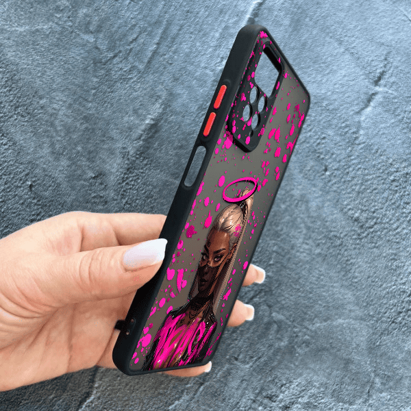 Чохол для Xiaomi Redmi Note 11 Pro / Redmi Note 12 Pro 4G з захистом камери з дівчинкою бунтаркою