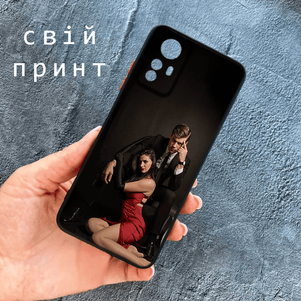 Чохол для Xiaomi Redmi Note 12S з захистом камери зі своїм принтом