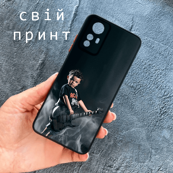 Чохол для Xiaomi Redmi Note 12S з захистом камери зі своїм принтом