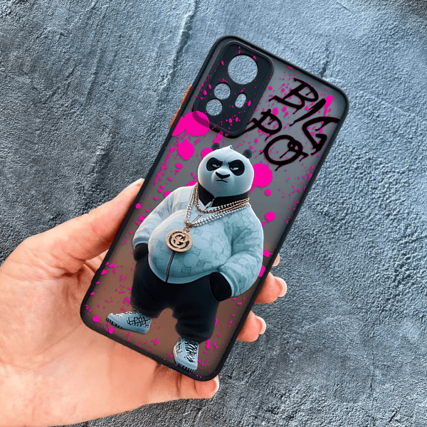 Чохол для Xiaomi Redmi Note 12S з захистом камери з панадою Кунг-Фу Big Po