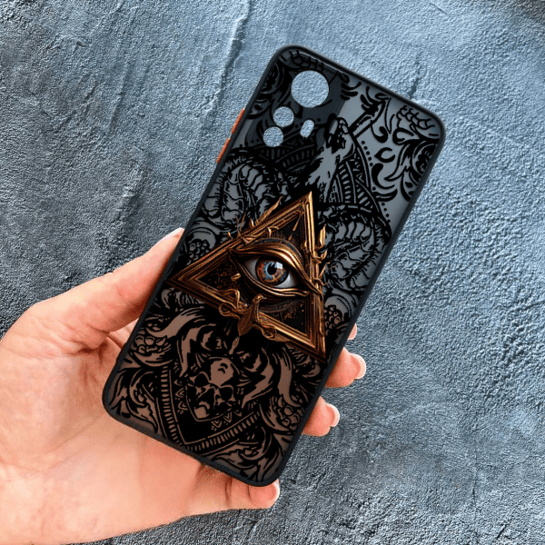 Чохол для Xiaomi Redmi Note 12S з захистом камери з масонським оком